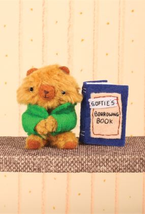 The Library of Bears with Cat Rabbit